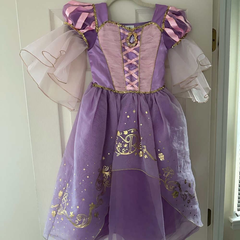 Rapunzel tangled Princess Costume for Kids